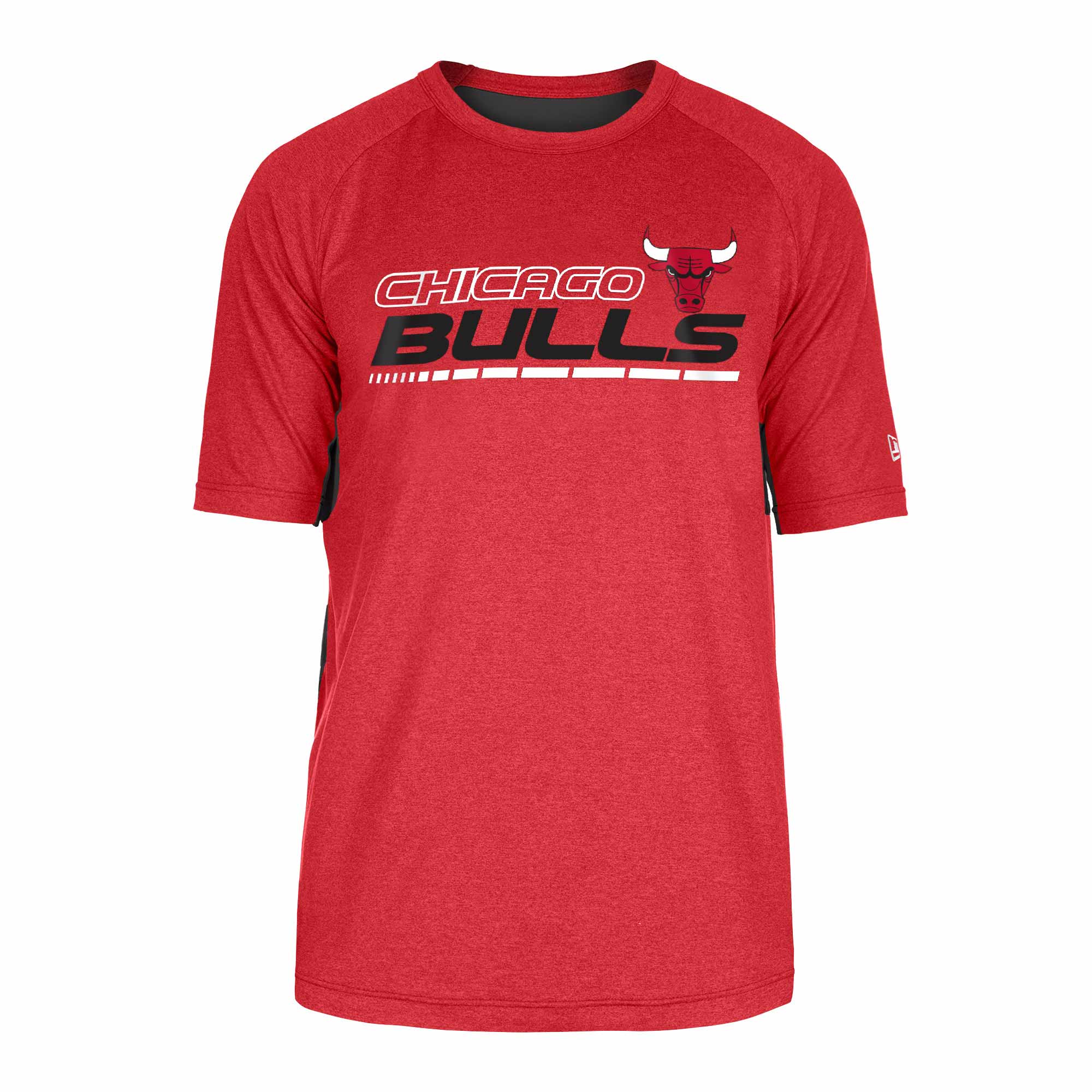 Red New Era NBA Chicago Bulls Back Graphic T-Shirt