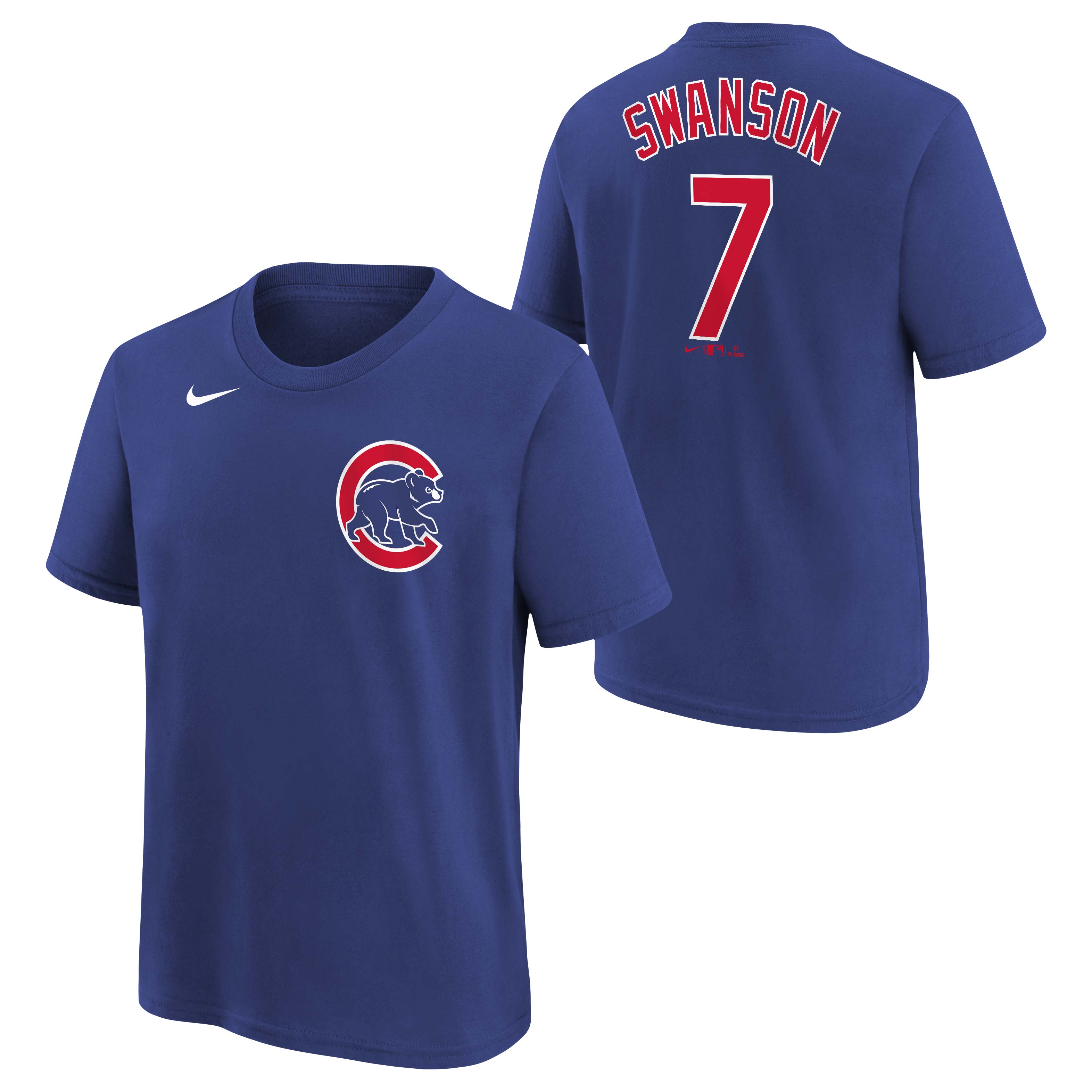Chicago Cubs Dansby Swanson Youth Name and Number T-Shirt – Wrigleyville  Sports