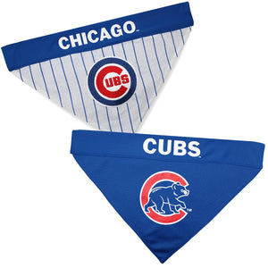 Chicago Cubs Pinstripe Dog Jersey - Clark Street Sports