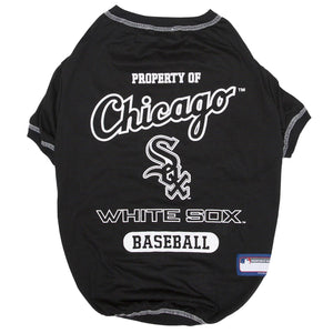 MLB Chicago White Sox Pets First Pet Baseball Jersey - Black XL