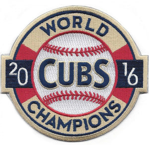 Chicago Cubs 2017 Gold Program Patch