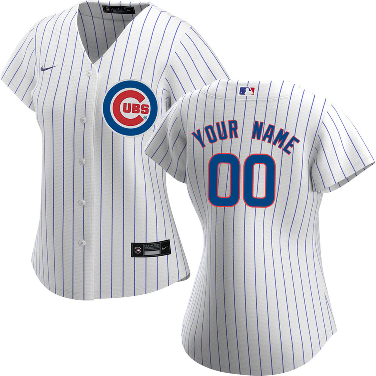 Nike MLB Chicago Cubs Official Replica Home Short Sleeve T-Shirt