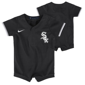 Chicago Cubs Nike Newborn & Infant Official Jersey Romper - White