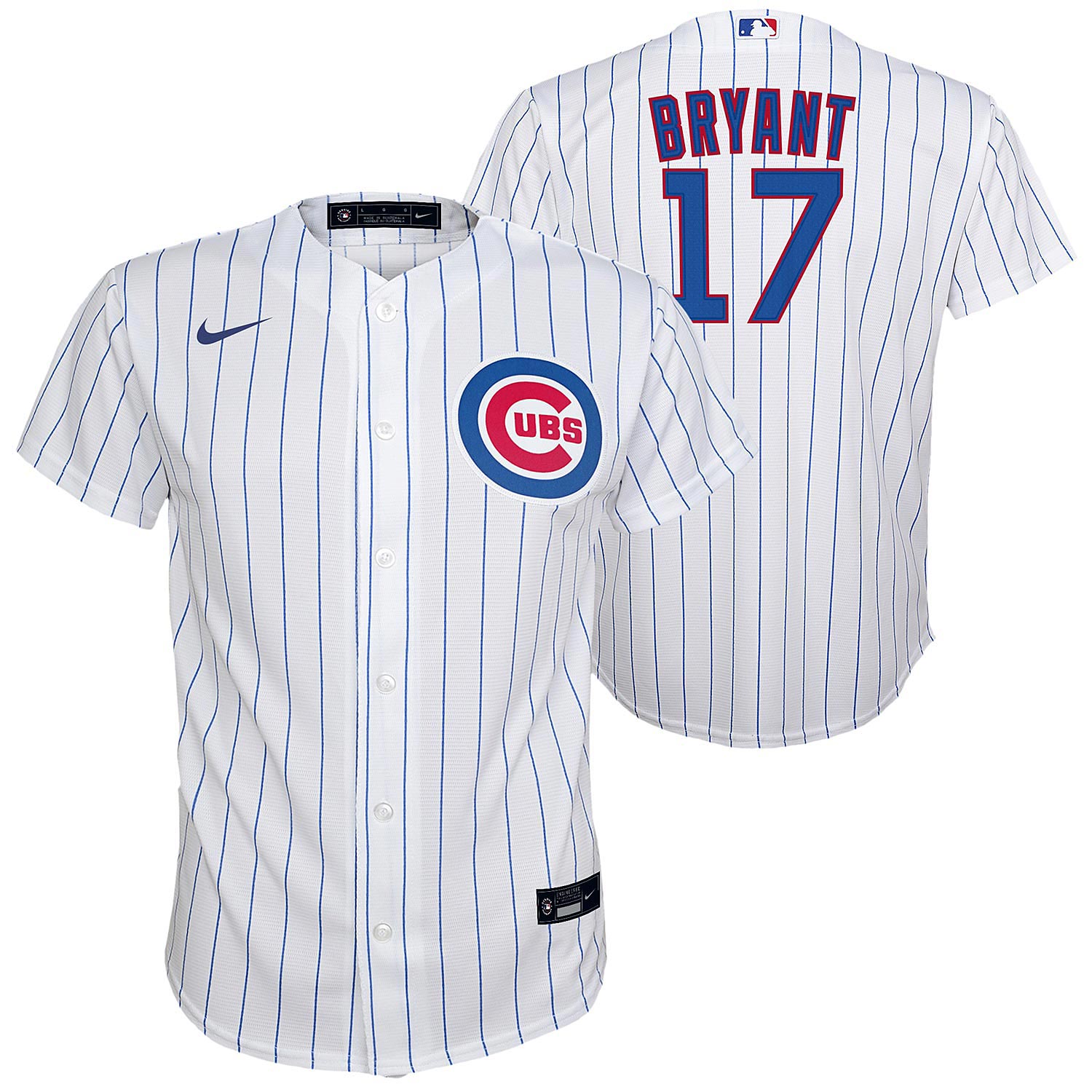 Youth Chicago Cubs Kris Bryant #17 Royal Replica Alternate Jersey