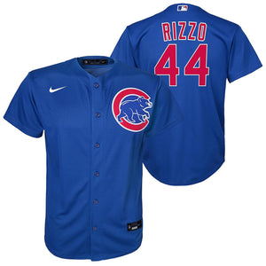 ANTHONY RIZZO AUTHENTIC CHICAGO CUBS ROAD MAJESTIC MLB COOL BASE JERSEY 46