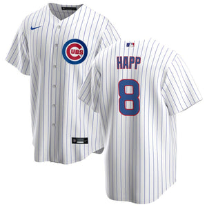 Nike Men's Chicago Cubs Nico Hoerner #2 Royal Cool Base Jersey