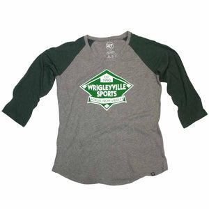 Chicago Cubs 1914 Cream Ringer V-Neck T-Shirt – Wrigleyville Sports