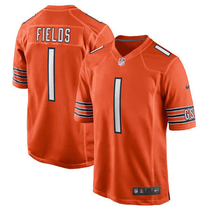 Buy Justin Fields Chicago Bears Nike Player Game Jersey - White F4555970  Online