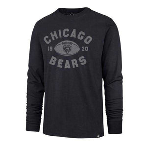 '47 Chicago Bears Rebound Women's Regatta Blue Hooded L/S Tee