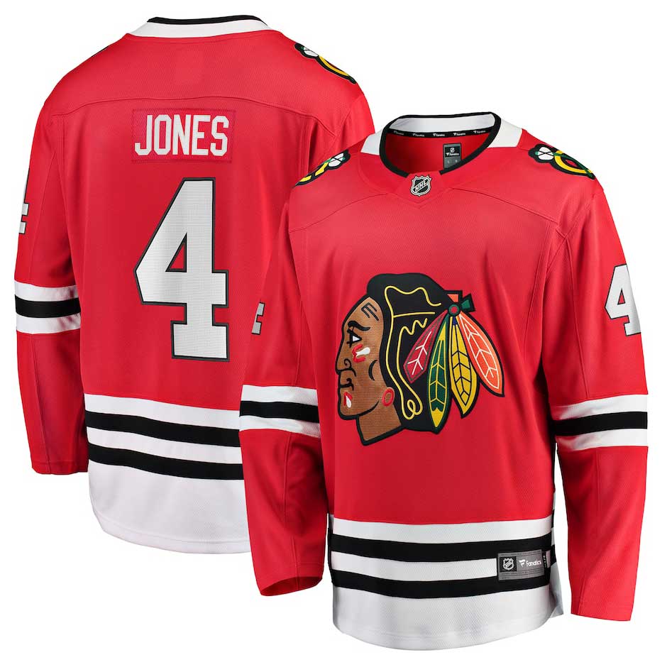 Seth Jones Black Chicago Blackhawks Autographed Adidas Reverse Retro  Authentic Jersey