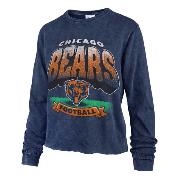 '47 Chicago Bears Atlas Franklin Rooted Long Sleeve T-Shirt Small