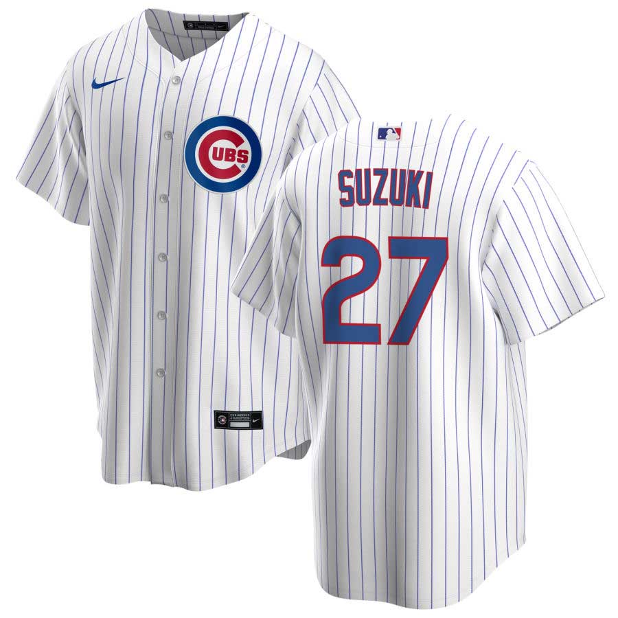 CHICAGO CUBS NIKE MEN'S SEIYA SUZUKI ALTERNATE BLUE JERSEY – Ivy Shop