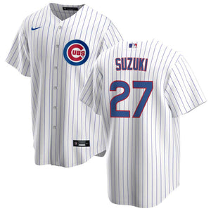 Seiya Suzuki Game-Used Jersey - 2 Hit, 1 R - Reds vs. Cubs - 9/3/23 - Size  44