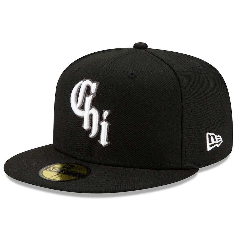 Chicago White Sox Southside City Connect Stripes Black 59Fifty