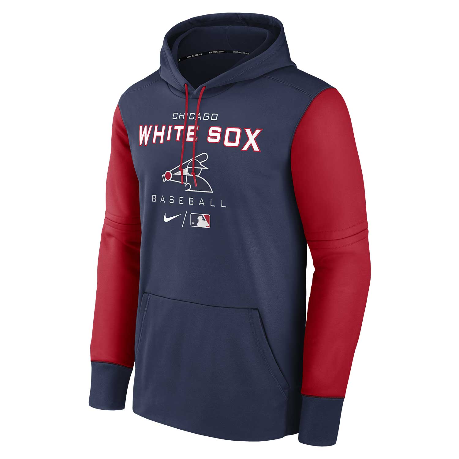 Men's Nike Red Boston Sox Authentic Collection Logo Performance Long Sleeve T-Shirt Size: Medium