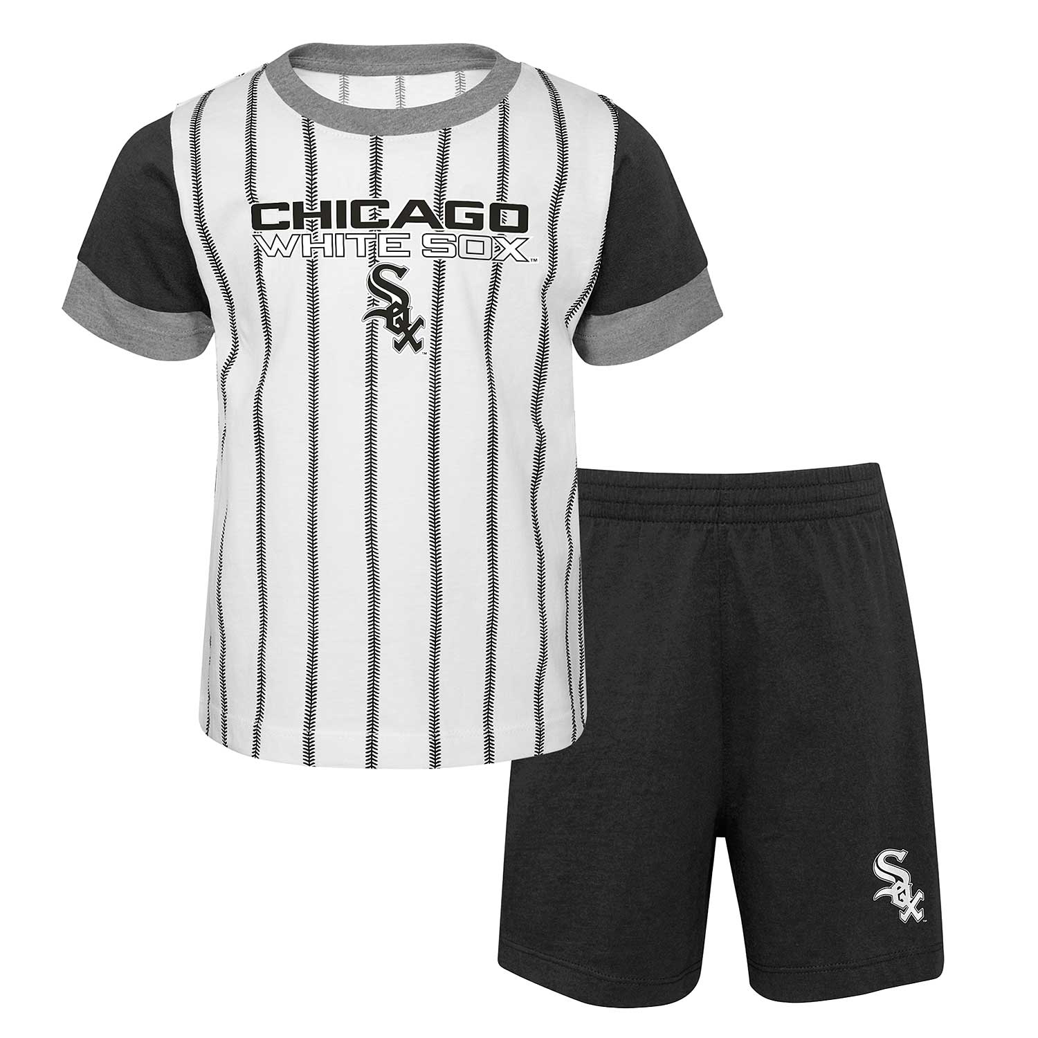 Chicago White Sox UNIFORM Set JERSEY & Shorts BOYS Baseball