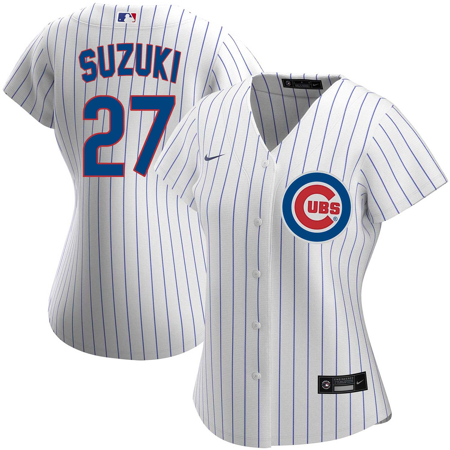 Men's Chicago Cubs Seiya Suzuki Nike White Home Replica Jersey