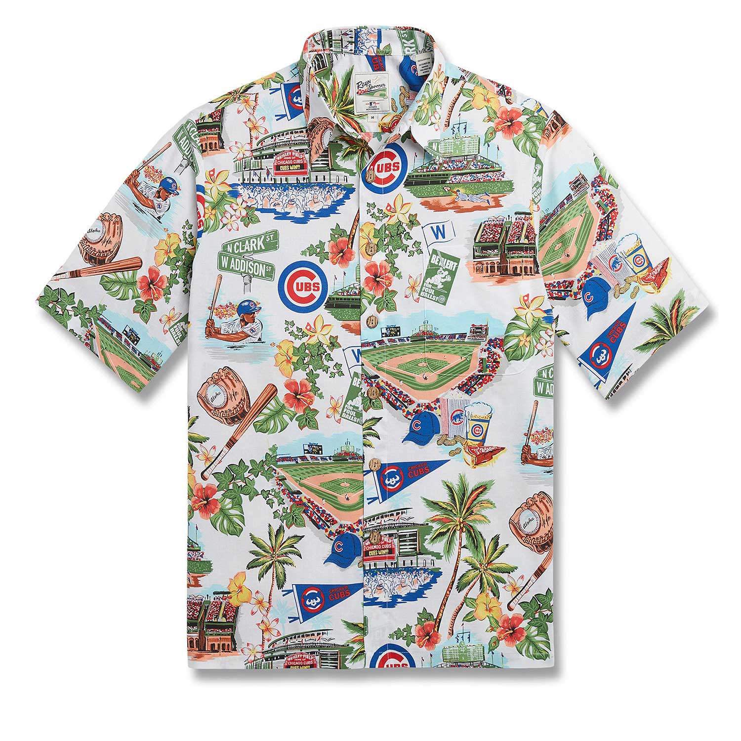 Chicago Cubs Universal Team Players MLB Hawaiian Shirt
