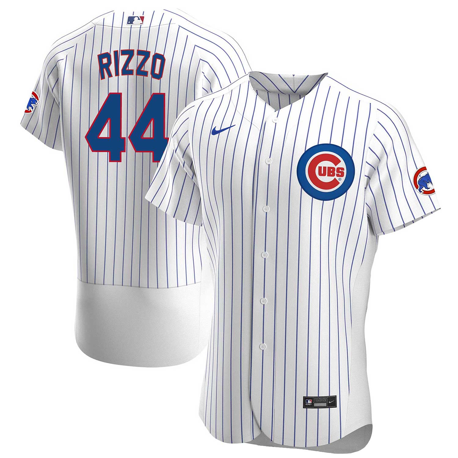 Chicago Cubs Anthony Rizzo Nike Road Authentic Jersey 40 = Small