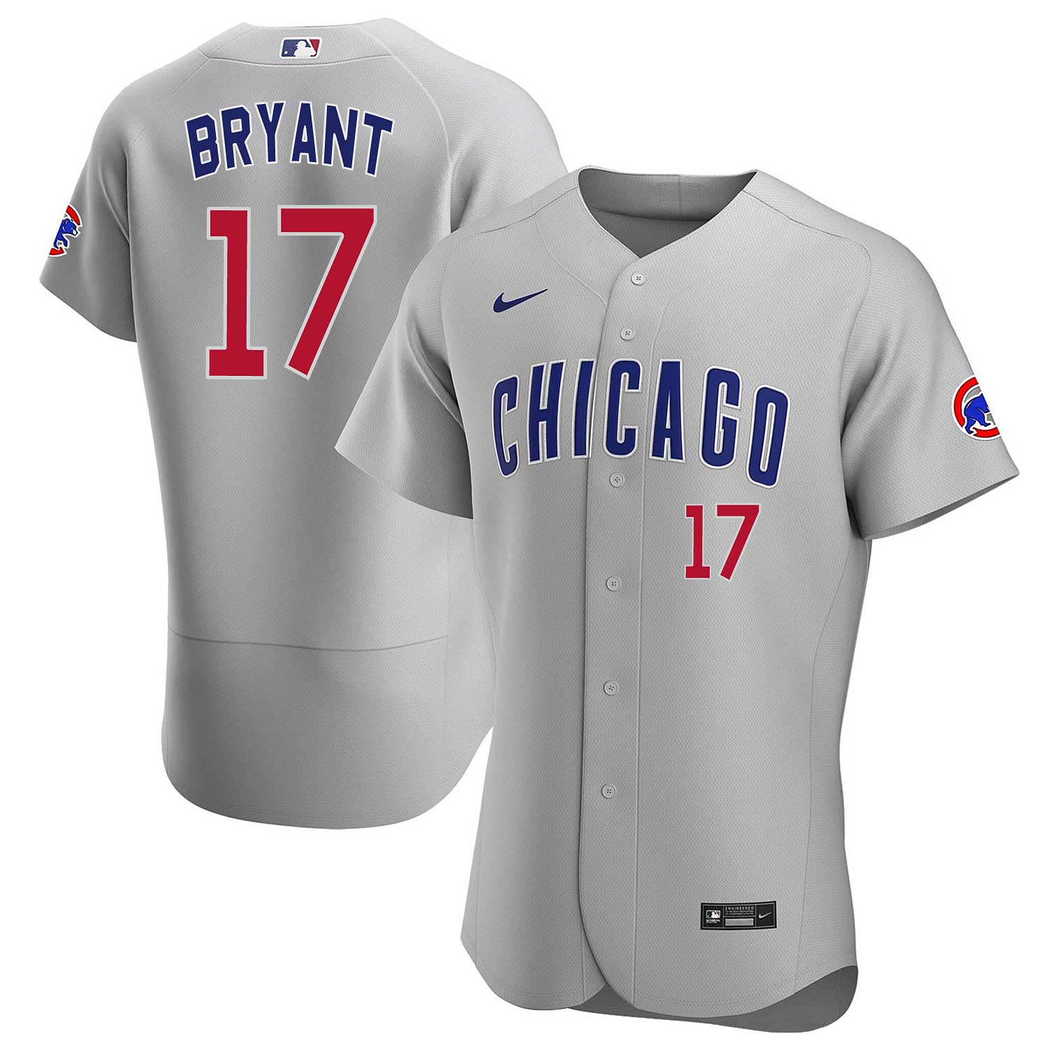 Chicago Cubs Kris Bryant Nike Road Authentic Jersey 44 = Medium / Large