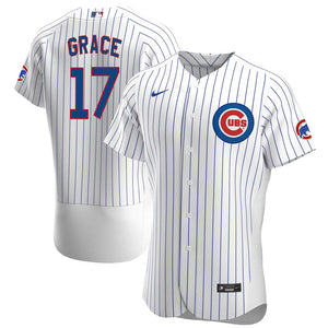 Men's Chicago Cubs Anthony Rizzo Nike Gray Road Replica Player Name Jersey