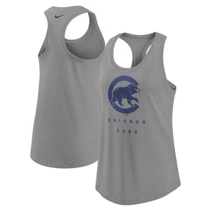 Women's Nike Royal Chicago Cubs Muscle Play Tank Top