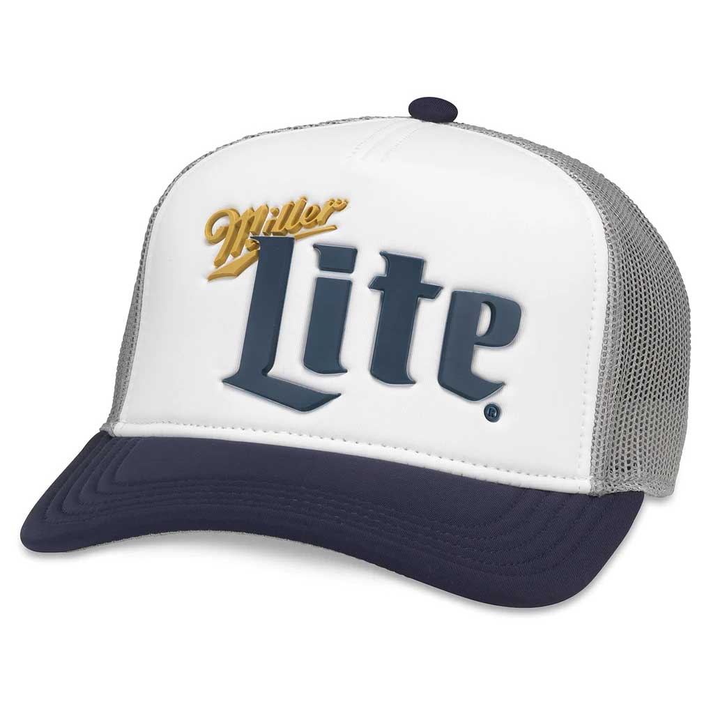 Miller Lite Beer Vintage Trucker Hat