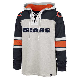 Chicago Bears Mitchell & Ness Head Coach Hoodie - Navy - Mens