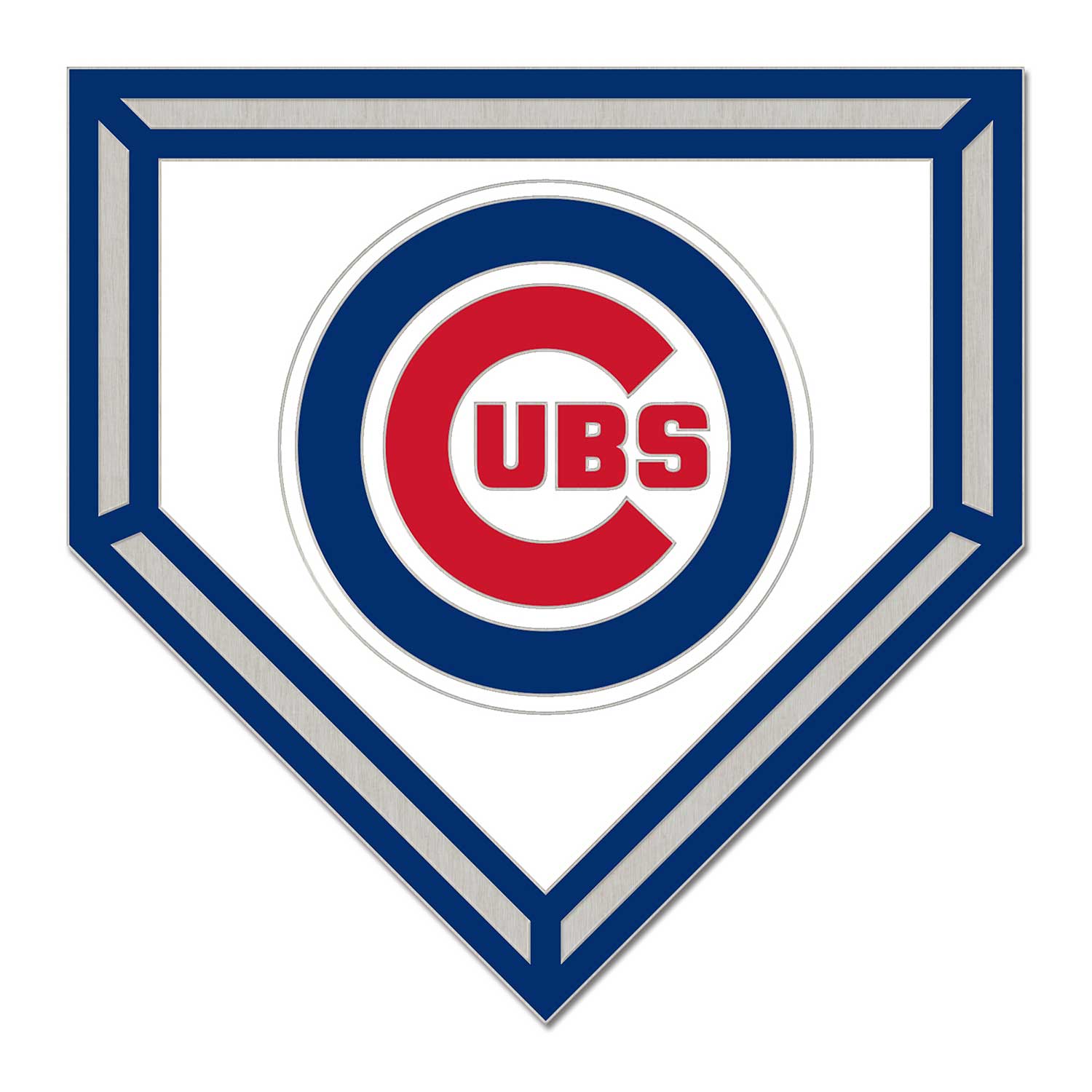 Chicago Cubs Home Plate Lapel Pin by WinCraft