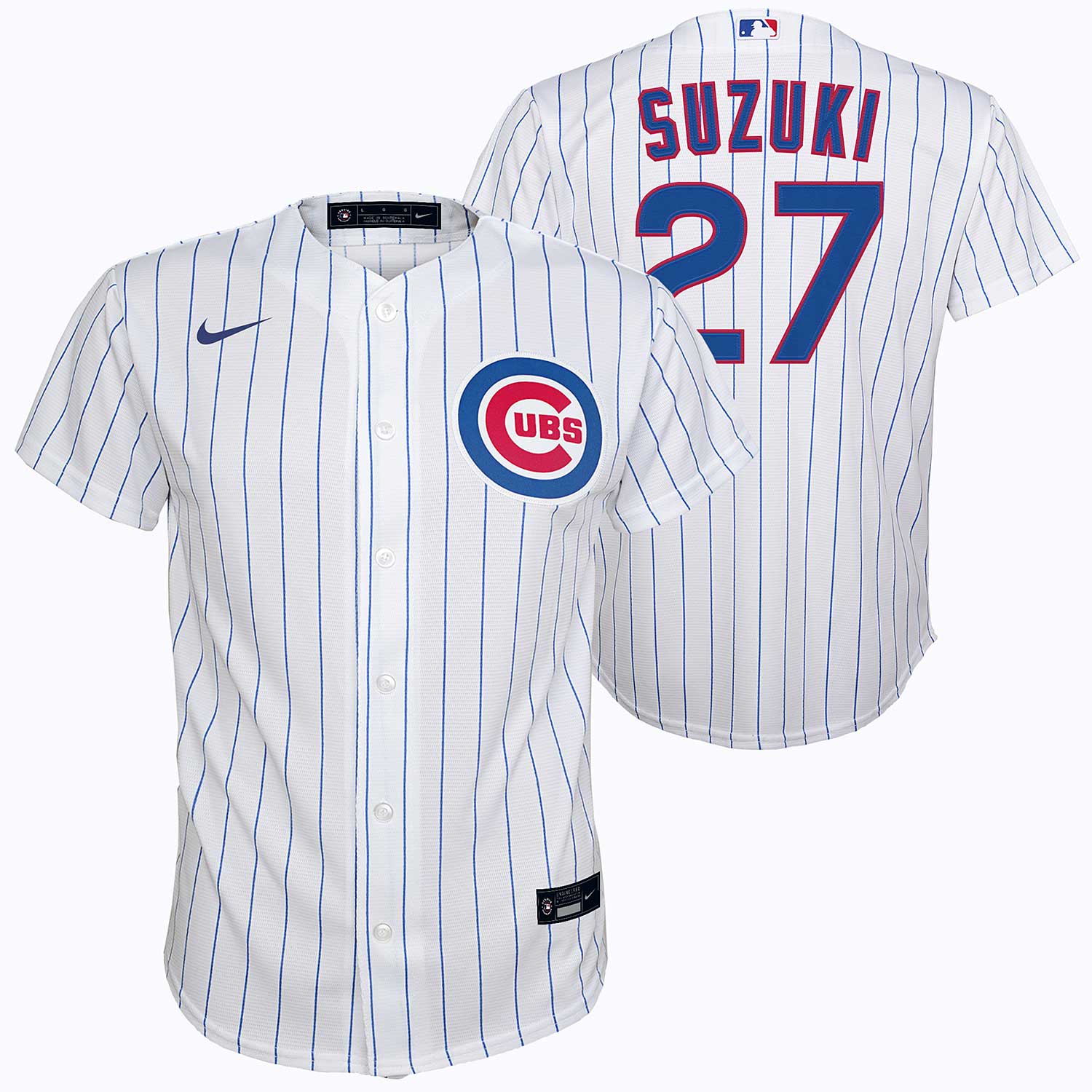 Seiya Suzuki Youth Chicago Cubs Home Cooperstown Collection Jersey - White  Replica