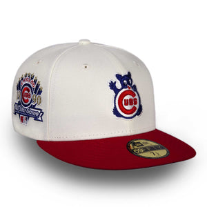 Chicago Cubs 84 Logo City Flag Low Crown 59FIFTY Fitted Cap 6 7/8 = 21 5/8 in = 55cm