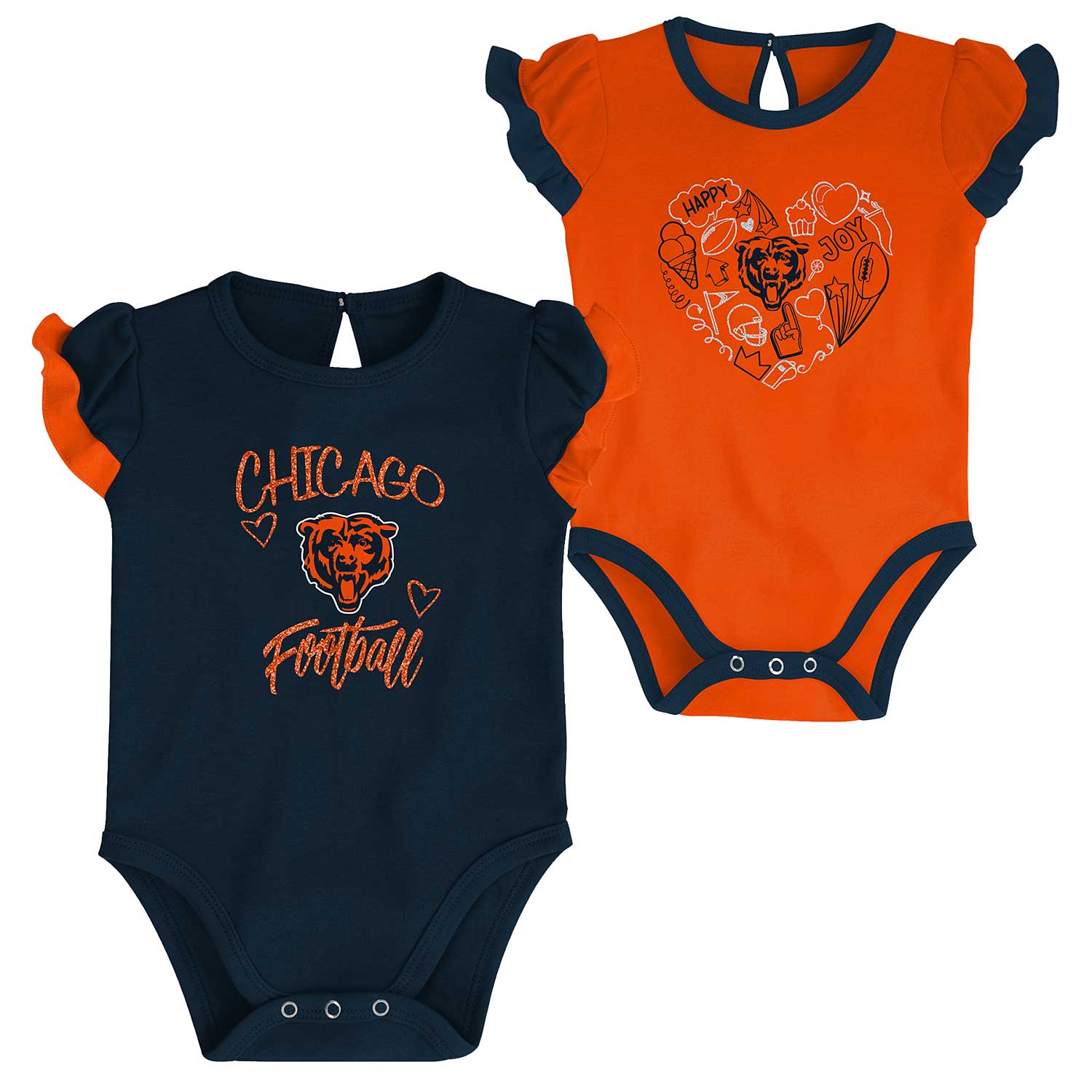 Chicago Bears Baby Chicago Bears Baby Outfit Chicago Bears 