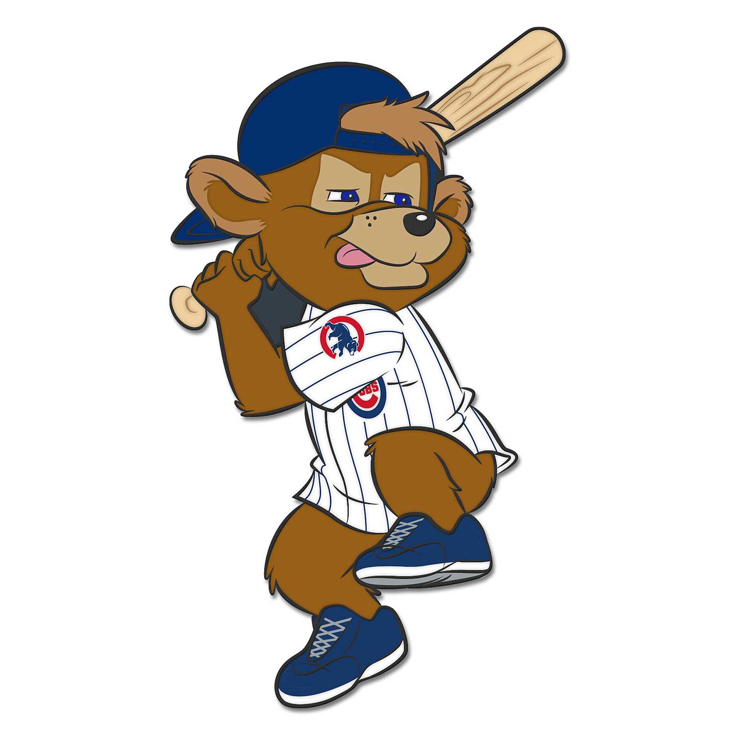 Chicago Cubs Clark the Mascot Pin – Wrigleyville Sports