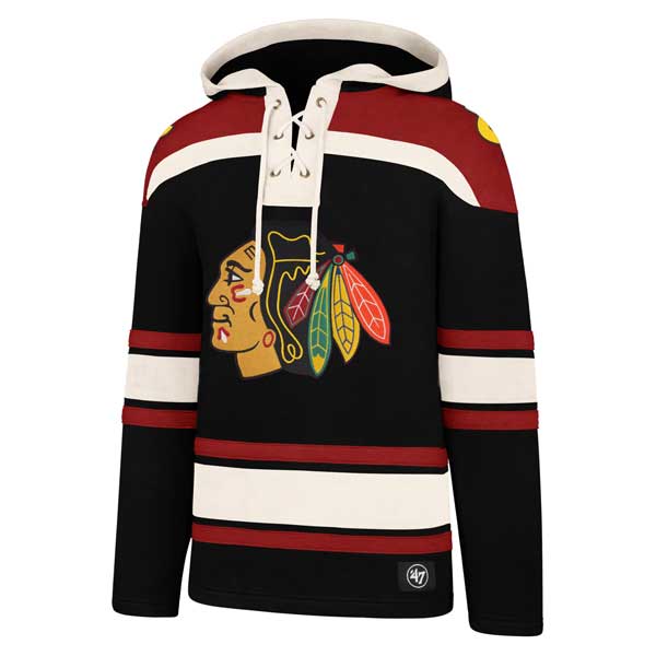 Chicago Blackhawks Iconic Pullover Hoodie - Supporters Place