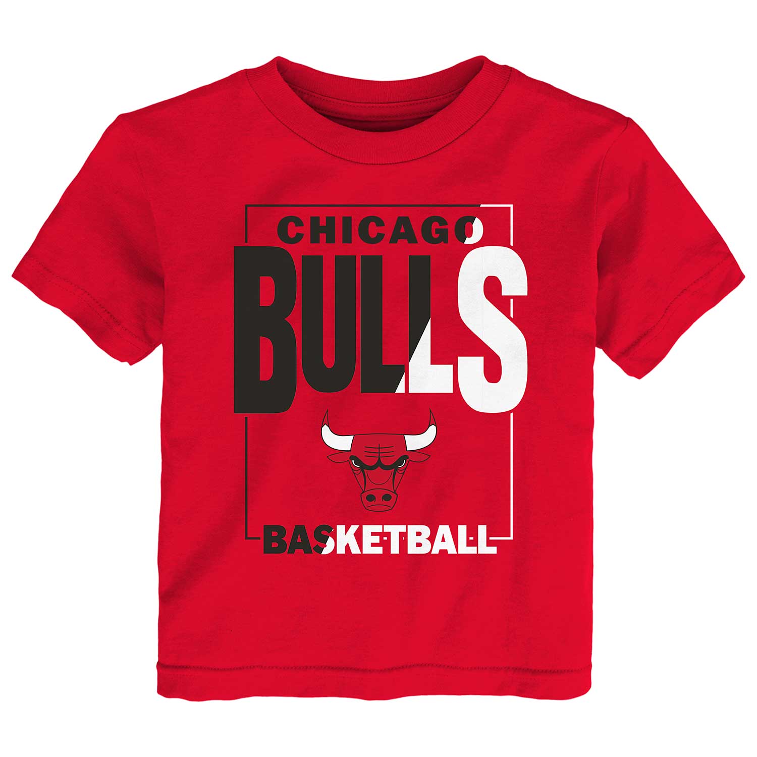 Chicago Bulls NBA Basketball Graphic Black T-Shirt