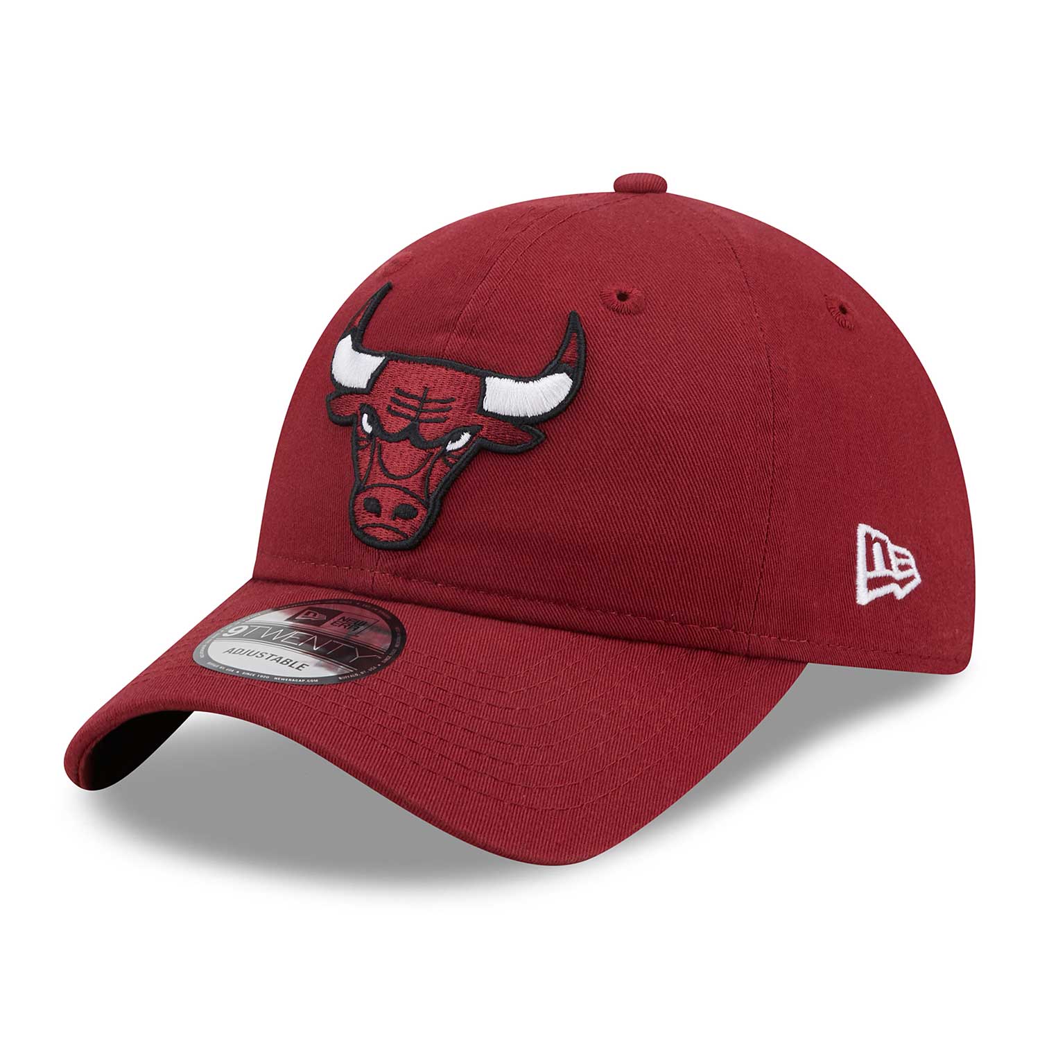 NBA New Era Logo Man 9TWENTY Adjustable Hat - Black
