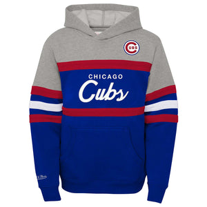 Mitchell & Ness Chicago Cubs Head Coach Hooded Sweatshirt XXX-Large