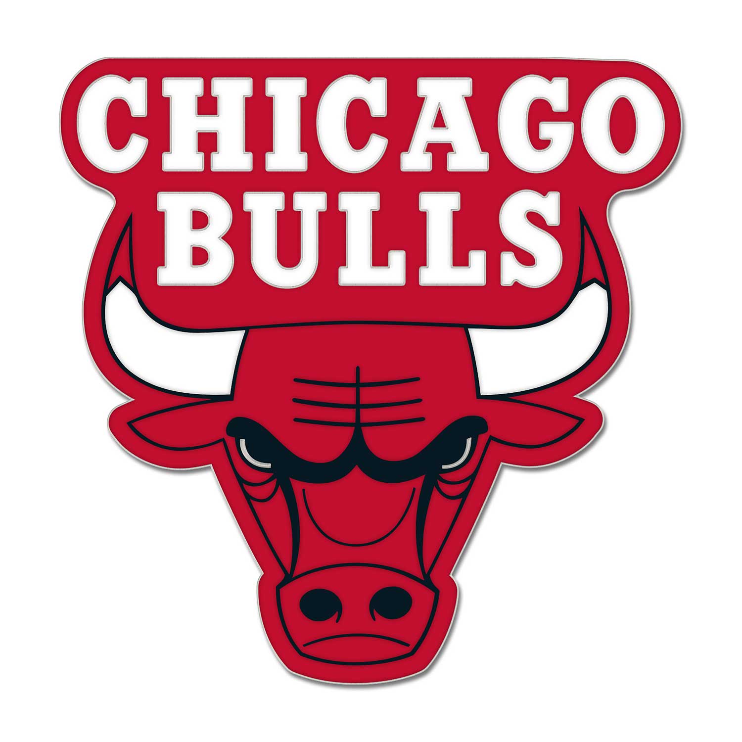 WinCraft Chicago Bulls Primary Logo Souvenir Pin