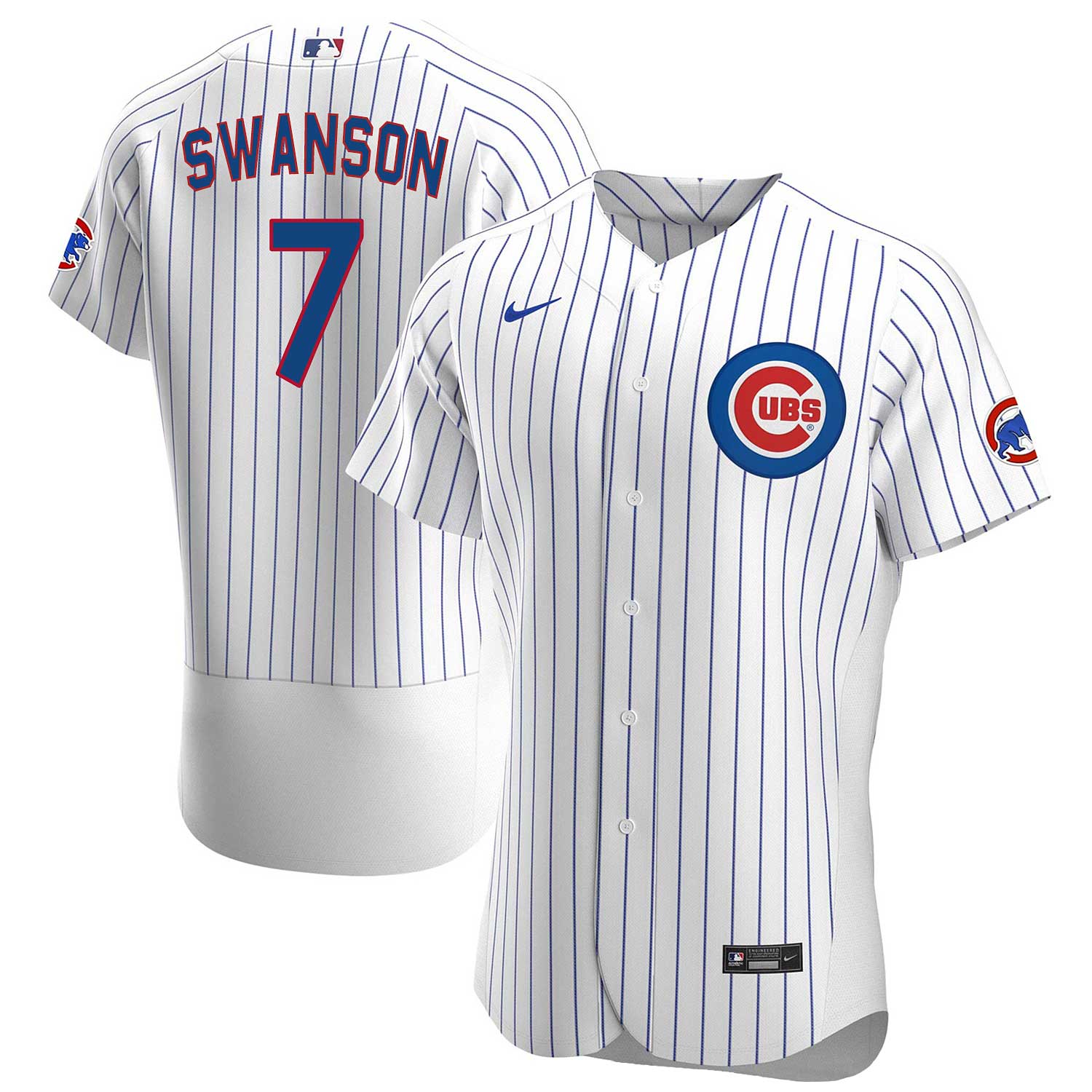 Chicago Cubs Nike Men's Dansby Swanson Home Replica Jersey 3XL