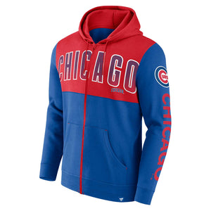 Hands High Mens Chicago Cubs Sweatshirt, Red, Large