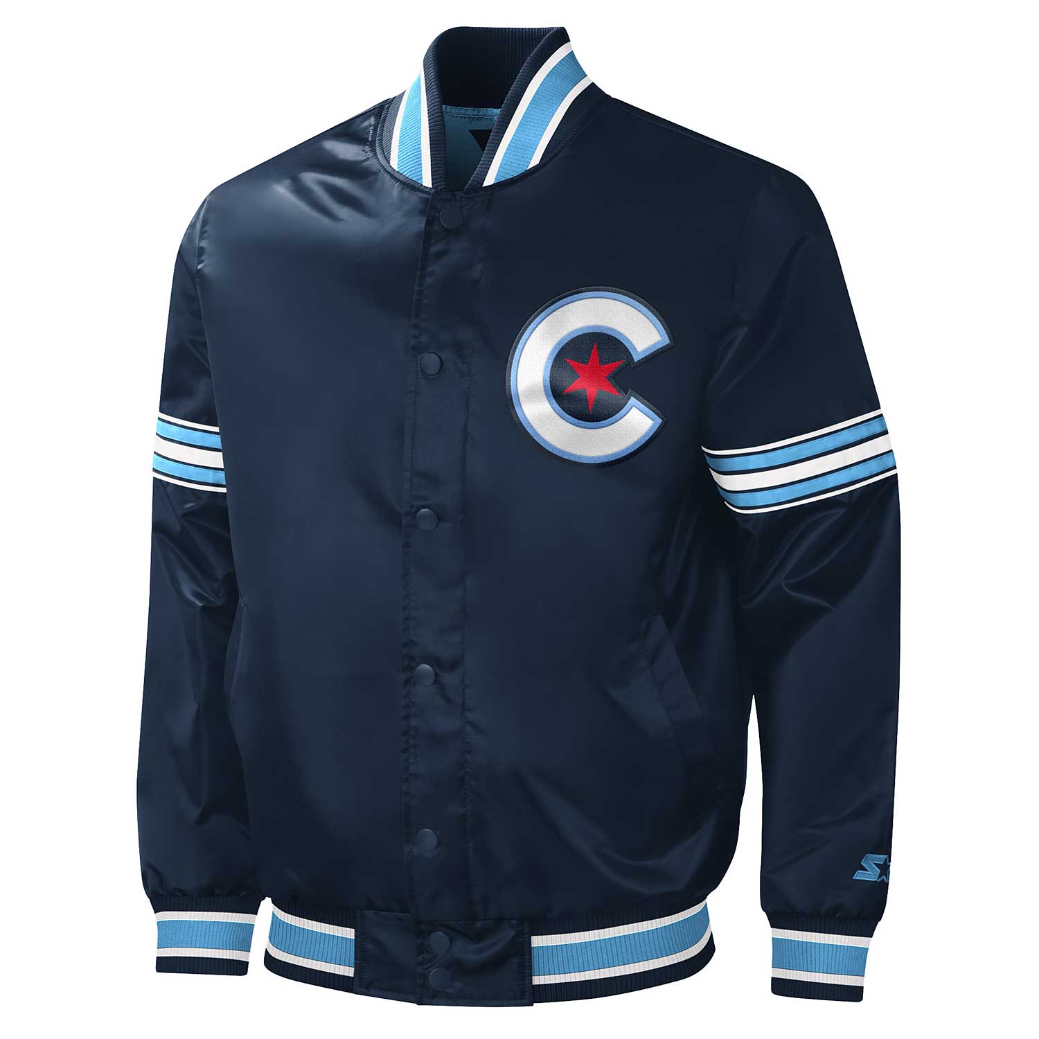 Chicago Cubs City Connect Satin Starter Jacket – Wrigleyville Sports