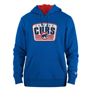 Chicago Cubs New Era Grey Walking Bear Hooded Sweatshirt