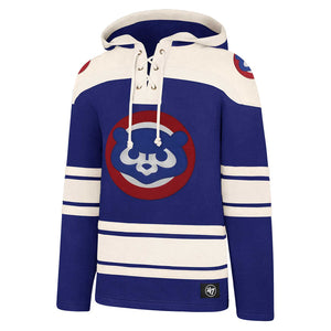 CHICAGO CUBS 47 BRAND MEN'S 1969 HOCKEY HOODIE