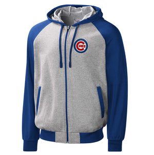Hands High Mens Chicago Cubs Sweatshirt, Red, Large