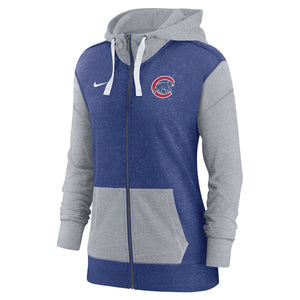 Outerstuff Youth Royal Chicago Cubs Poster Board Full-Zip Hoodie Size: Large