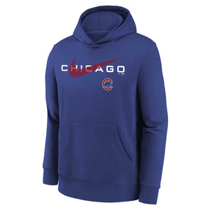 Chicago Cubs Youth Head Coach Hooded Sweatshirt Medium = 10-12