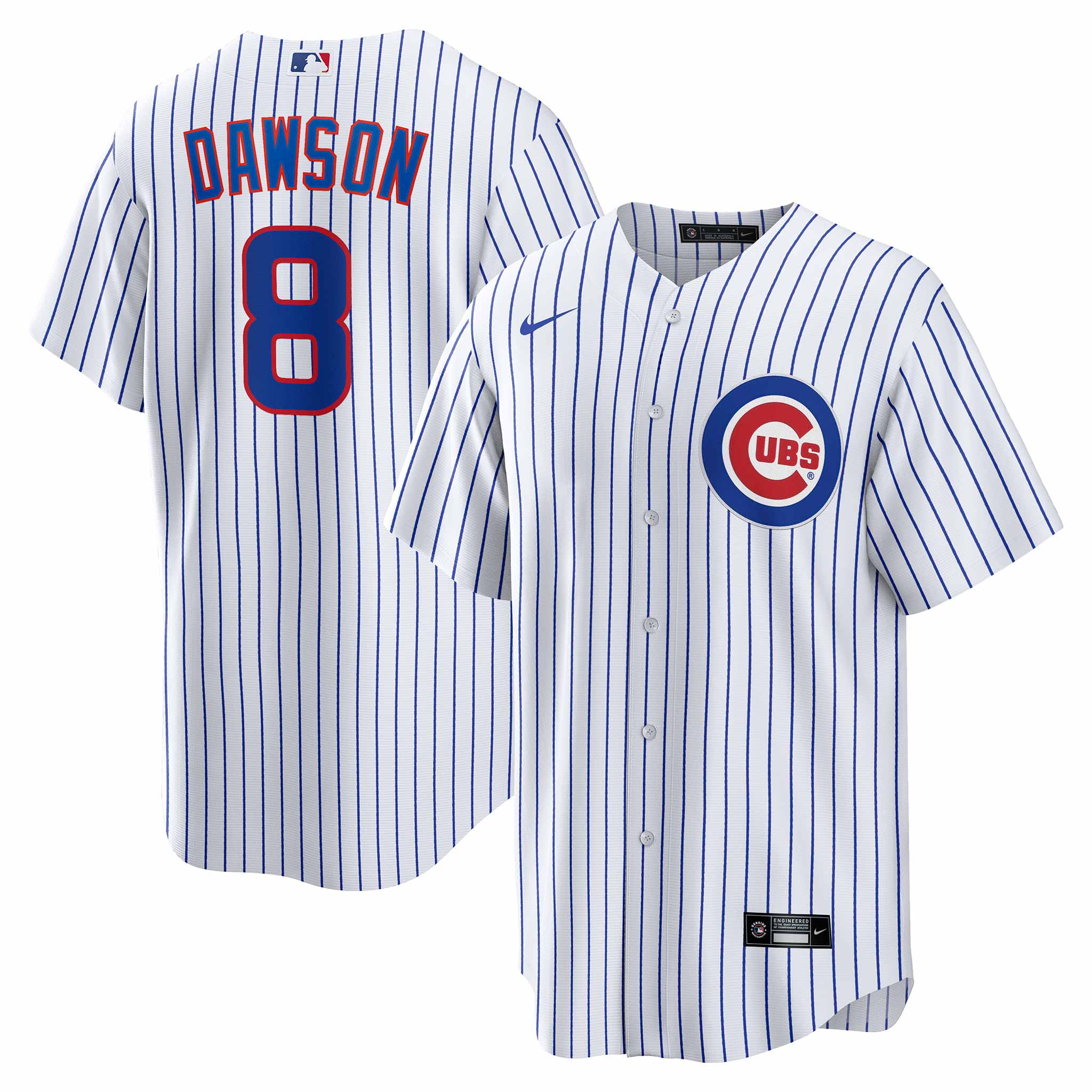 Nike Men's Chicago Cubs White Home Replica Jersey