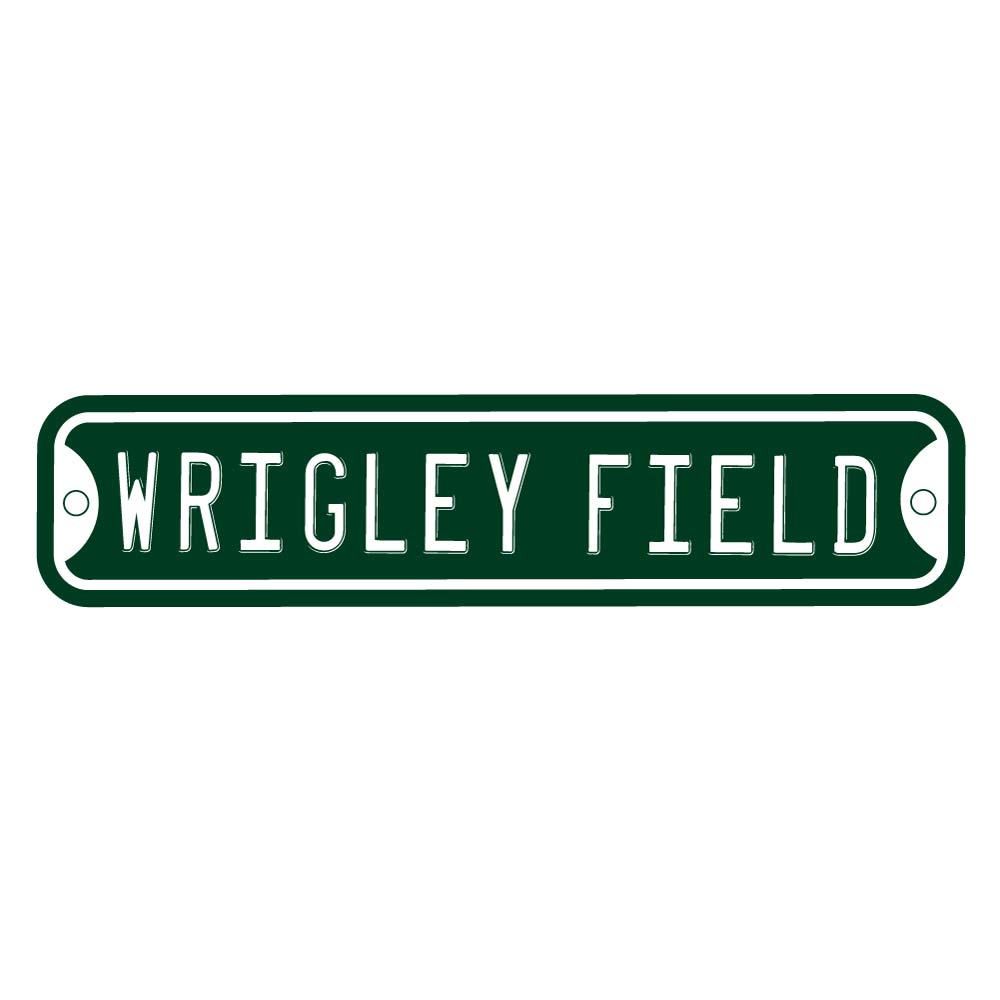 Wrigley Field Sign Cubs – Wild Rose Artisans