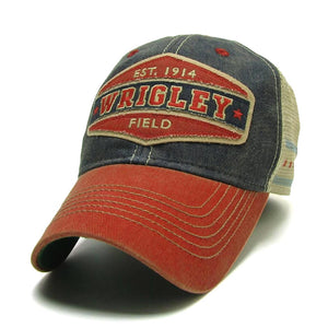 Wrigley Field Scholarship Navy Trucker Cap – Wrigleyville Sports