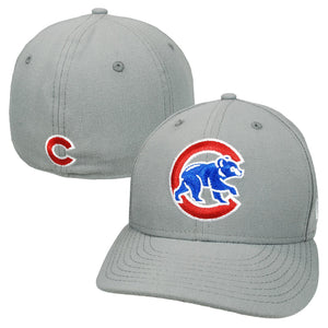 Baseball Hats Chicago Cubs Hey Chicago Whaddya Say Embroidered Distressed Gray Trucker Cap Unisex